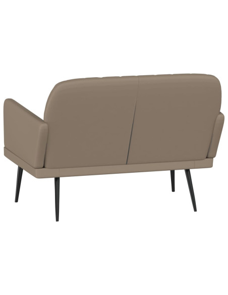 Panca Cappuccino 107x80x81 cm in Similpelle