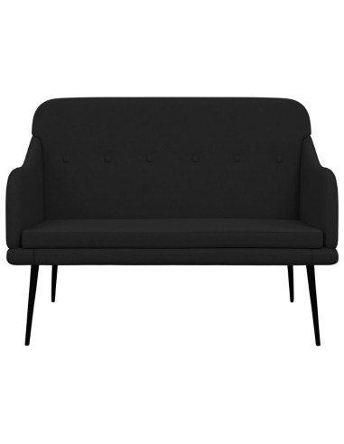Panca Nera 110x76x80 cm in Tessuto