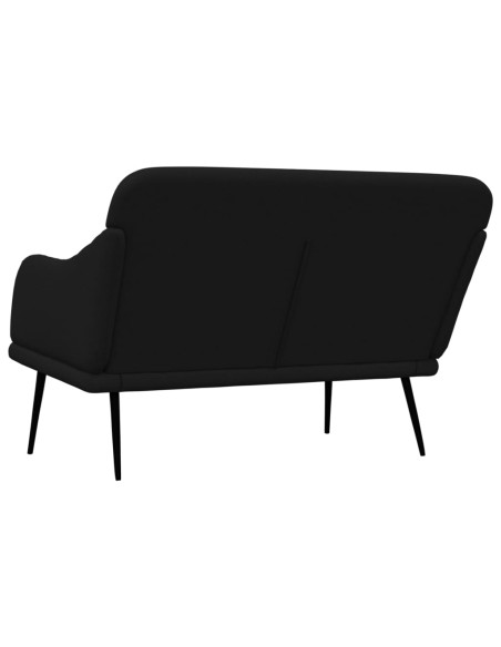 Panca Nera 110x76x80 cm in Tessuto