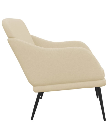 Panca Crema 110x76x80 cm in Tessuto