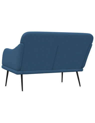 Panca Blu 110x76x80 cm in Tessuto