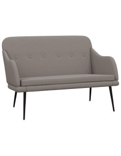 Panca Tortora 110x76x80 cm in Tessuto 2