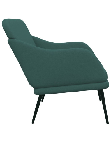 Panca Verde Scuro 110x76x80 cm in Tessuto