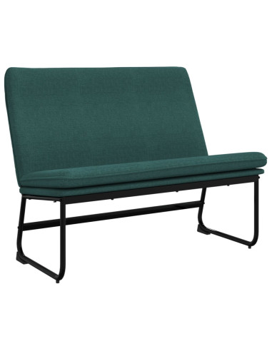 Panca Verde Scuro 100x75x76 cm in Tessuto