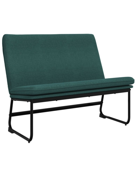 Panca Verde Scuro 100x75x76 cm in Tessuto