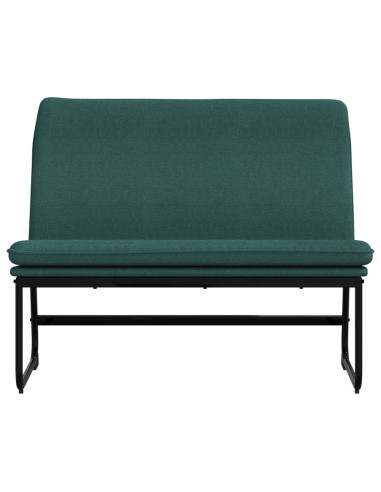 Panca Verde Scuro 100x75x76 cm in Tessuto