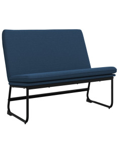Panca Blu 100x75x76 cm in Tessuto 2