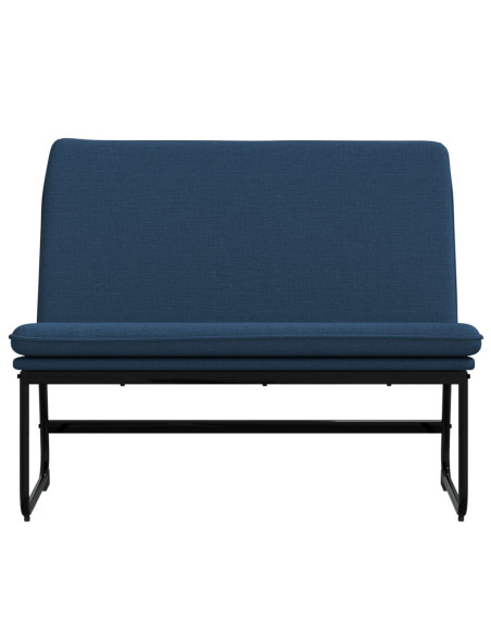 Panca Blu 100x75x76 cm in Tessuto