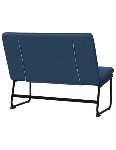 Panca Blu 100x75x76 cm in Tessuto