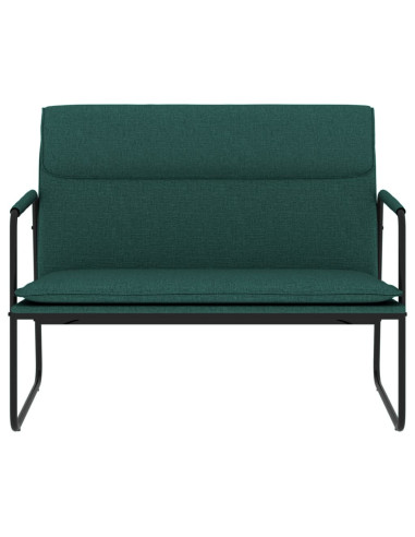 Panca Verde Scuro 100x64x80 cm in Tessuto