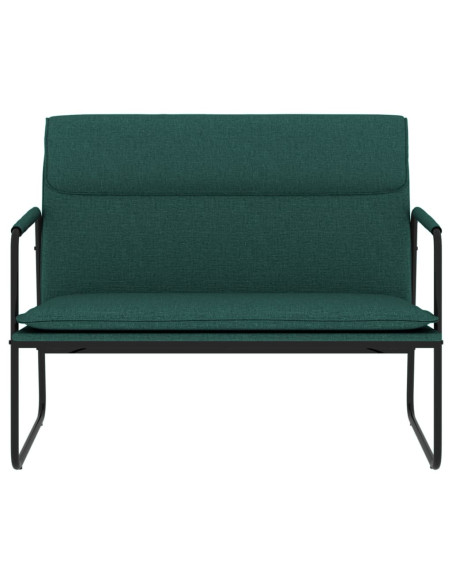 Panca Verde Scuro 100x64x80 cm in Tessuto