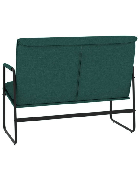 Panca Verde Scuro 100x64x80 cm in Tessuto