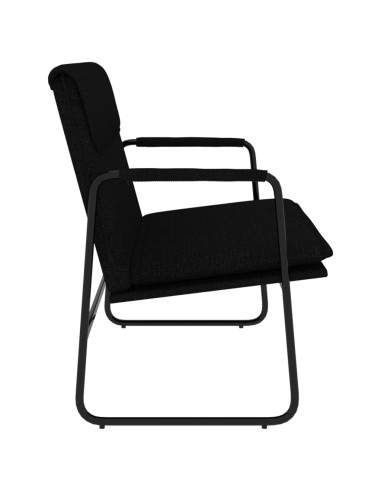 Panca Nera 100x64x80 cm in Tessuto