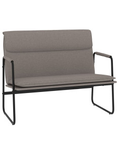 Panca Tortora 100x64x80 cm in Tessuto 2