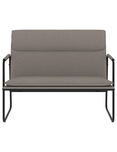 Panca Tortora 100x64x80 cm in Tessuto