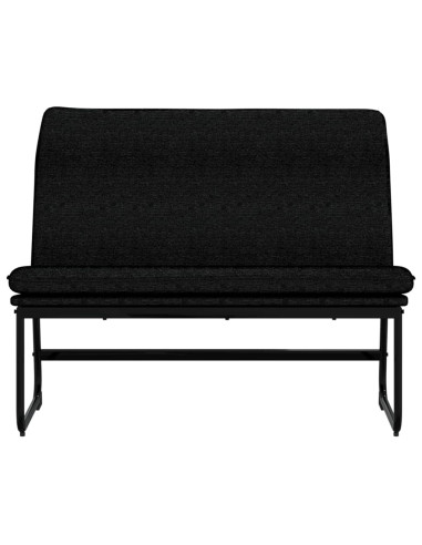 Panca Nera 100x75x76 cm in Tessuto