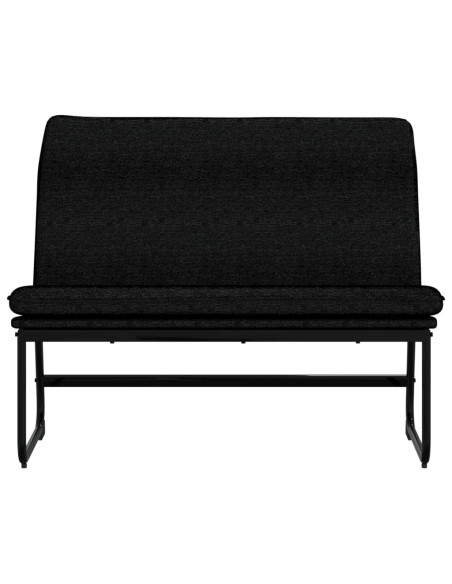 Panca Nera 100x75x76 cm in Tessuto