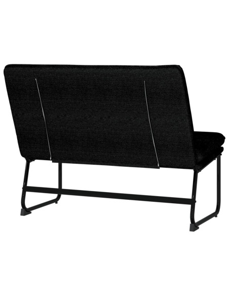 Panca Nera 100x75x76 cm in Tessuto