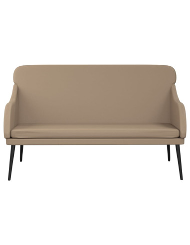 Panca Cappuccino 110x76x80 cm in Similpelle