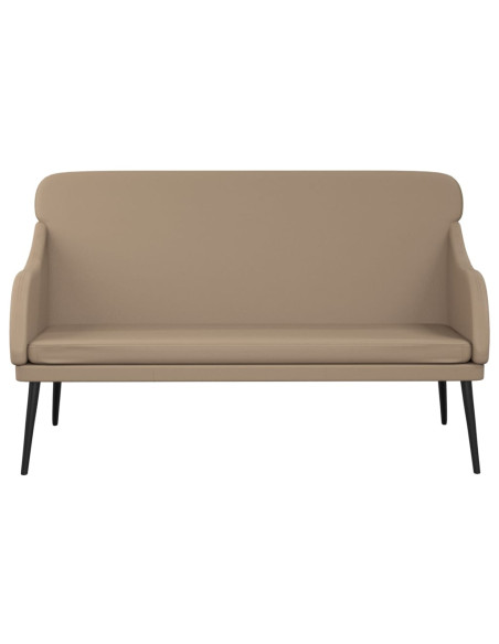 Panca Cappuccino 110x76x80 cm in Similpelle