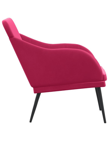 Panca Rosso Vino 110x76x80 cm in Velluto