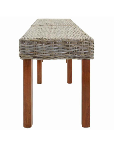 panchina Naturale 160 x 35 x 45 cm Legno di mango massello