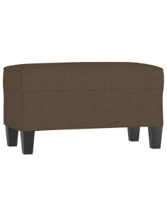 Panca Marrone 70x35x41 cm in Tessuto 2