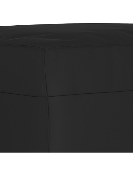 Panca Nera 100x35x41 cm in Microfibra