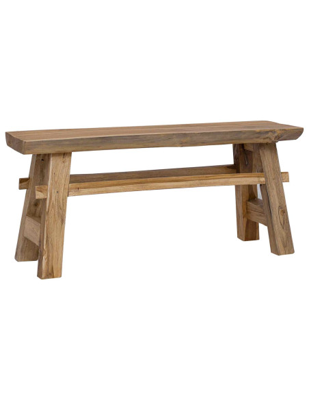 panchina Naturale 100 x 29 x 43,5 cm Legno di teak solido