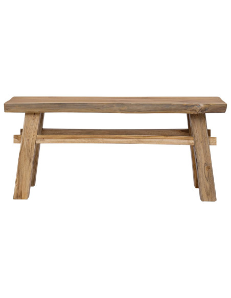 panchina Naturale 100 x 29 x 43,5 cm Legno di teak solido
