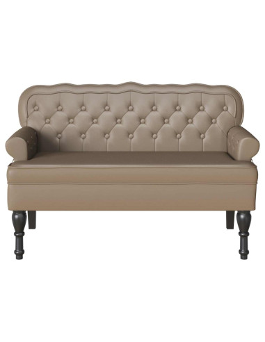 Panca Chesterfield Cappuccino 119,5 x 64,5 x 75 cm
