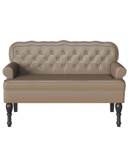 Panca Chesterfield Cappuccino 119,5 x 64,5 x 75 cm