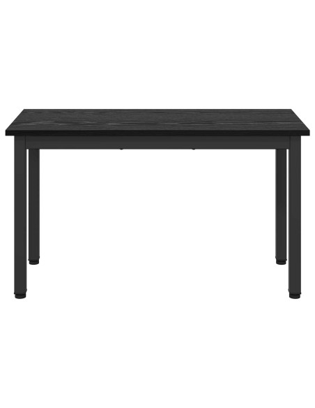 panchina Rovere Nero 80 x 35 x 45 cm Legno multistrato