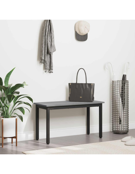 panchina Grigio Sonoma 80 x 35 x 45 cm Legno multistrato