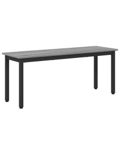 panchina Grigio Sonoma 110 x 35 x 45 cm Legno multistrato 2