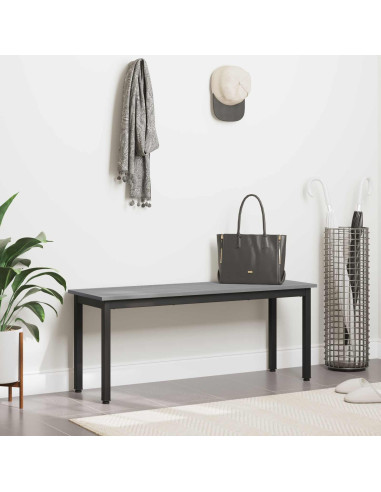 panchina Grigio Sonoma 110 x 35 x 45 cm Legno multistrato