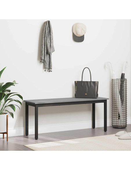 panchina Grigio Sonoma 110 x 35 x 45 cm Legno multistrato