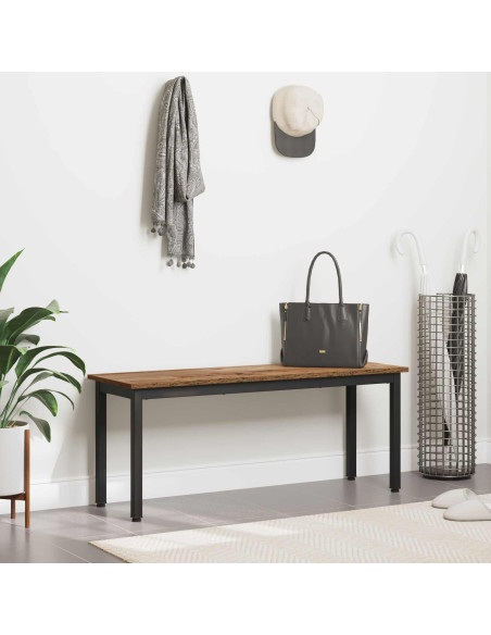 panchina Legno vecchio 110 x 35 x 45 cm Legno multistrato