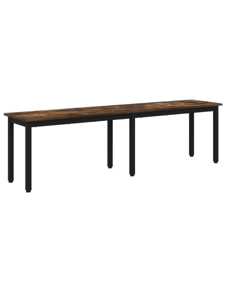 panchina Quercia Fumosa 160 x 35 x 45 cm Legno multistrato