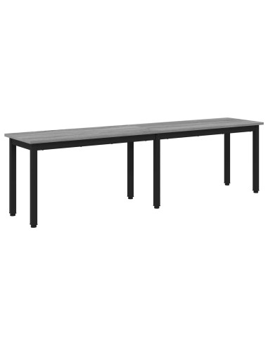 panchina Grigio Sonoma 160 x 35 x 45 cm Legno multistrato