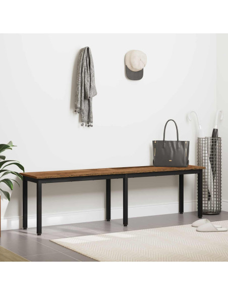 panchina Legno vecchio 160 x 35 x 45 cm Legno multistrato