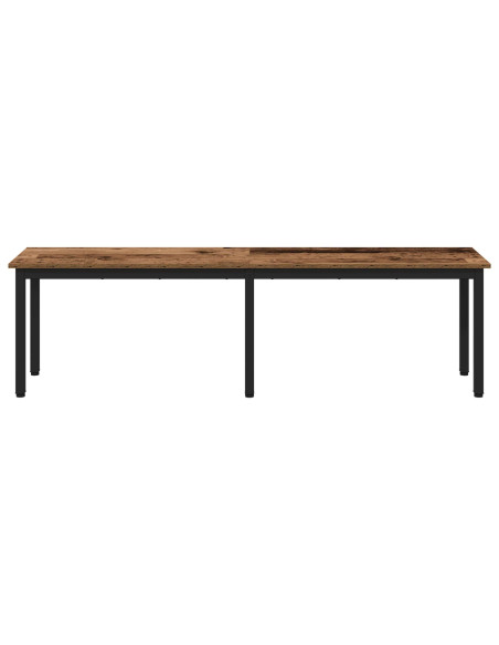 panchina Legno vecchio 160 x 35 x 45 cm Legno multistrato