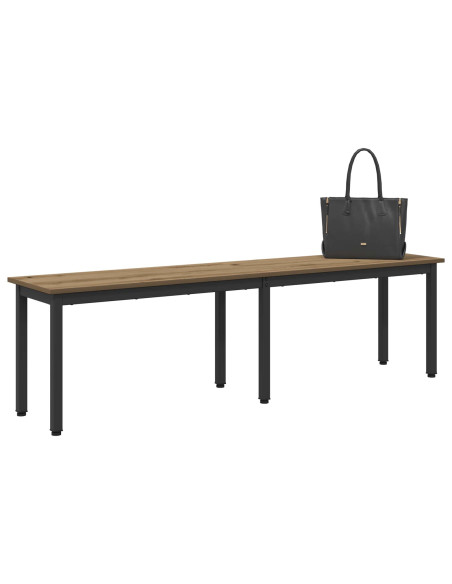 panchina Rovere Artigianale 160 x 35 x 45 cm Legno multistrato