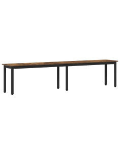 panchina Quercia Fumosa 200 x 35 x 45 cm Legno multistrato 2