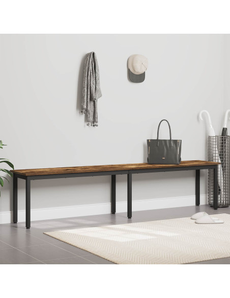 panchina Quercia Fumosa 200 x 35 x 45 cm Legno multistrato