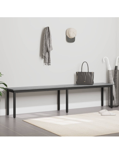 panchina Grigio Sonoma 200 x 35 x 45 cm Legno multistrato