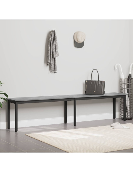 panchina Grigio Sonoma 200 x 35 x 45 cm Legno multistrato