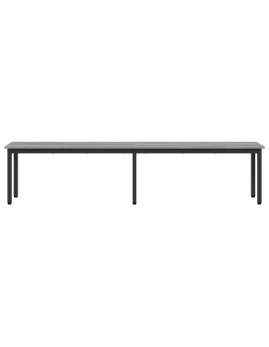 panchina Grigio Sonoma 200 x 35 x 45 cm Legno multistrato