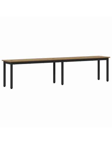 panchina Rovere Artigianale 200 x 35 x 45 cm