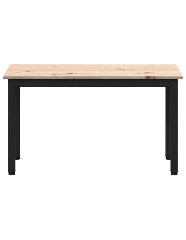 panchina Naturale 80 x 35 x 45 cm Pino massello